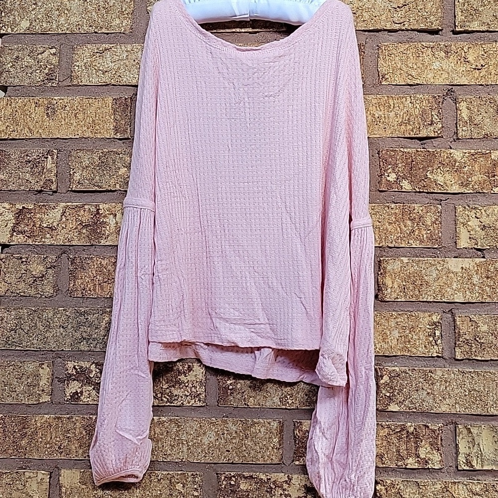 Honey And Sparkle Pink Long-Sleeve Top SIZE SMALL NWT